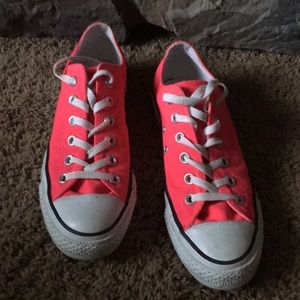 Hot pink converse